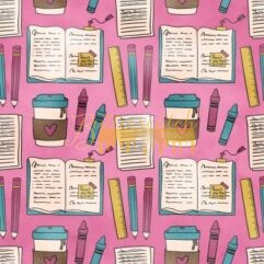 Teachers Desk Pink