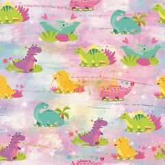 Dinosaurs – pink