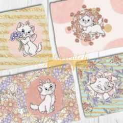 Foral Cat Panels